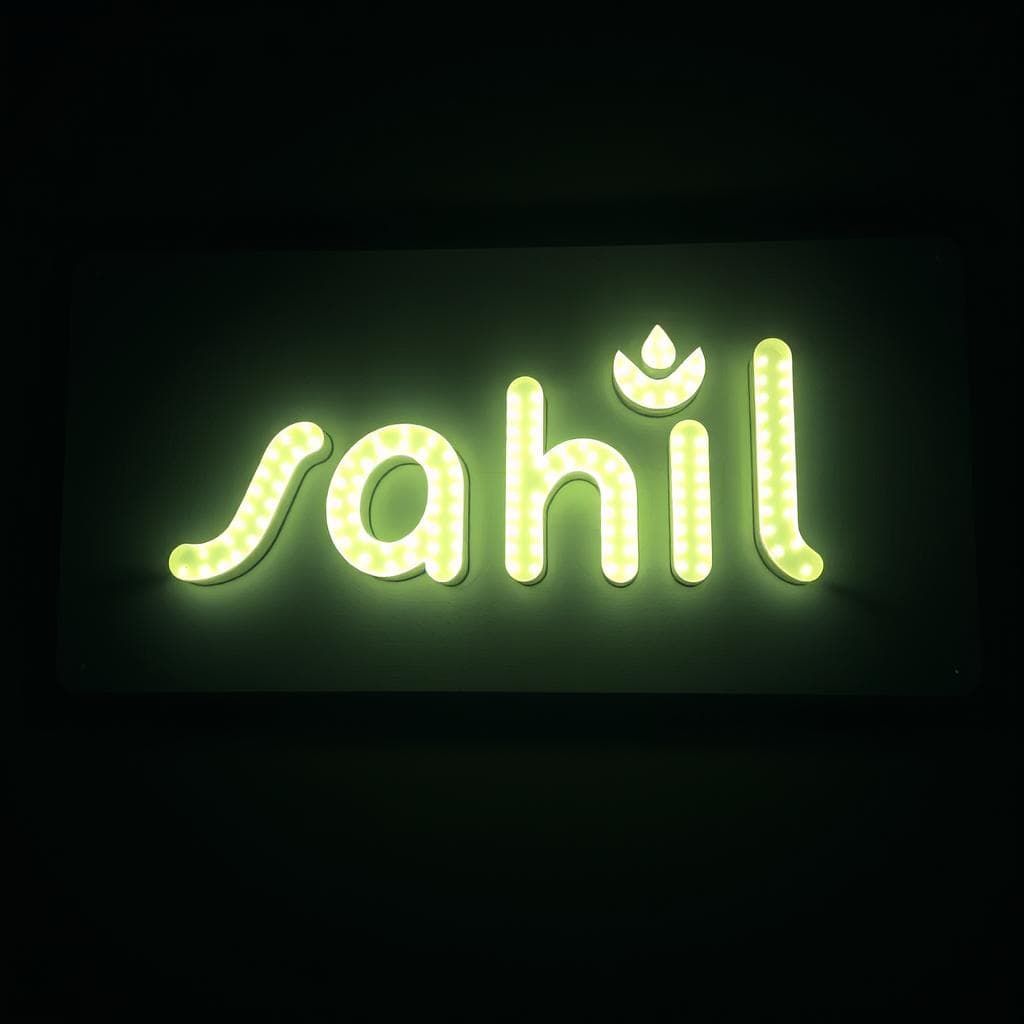 sahil named sign